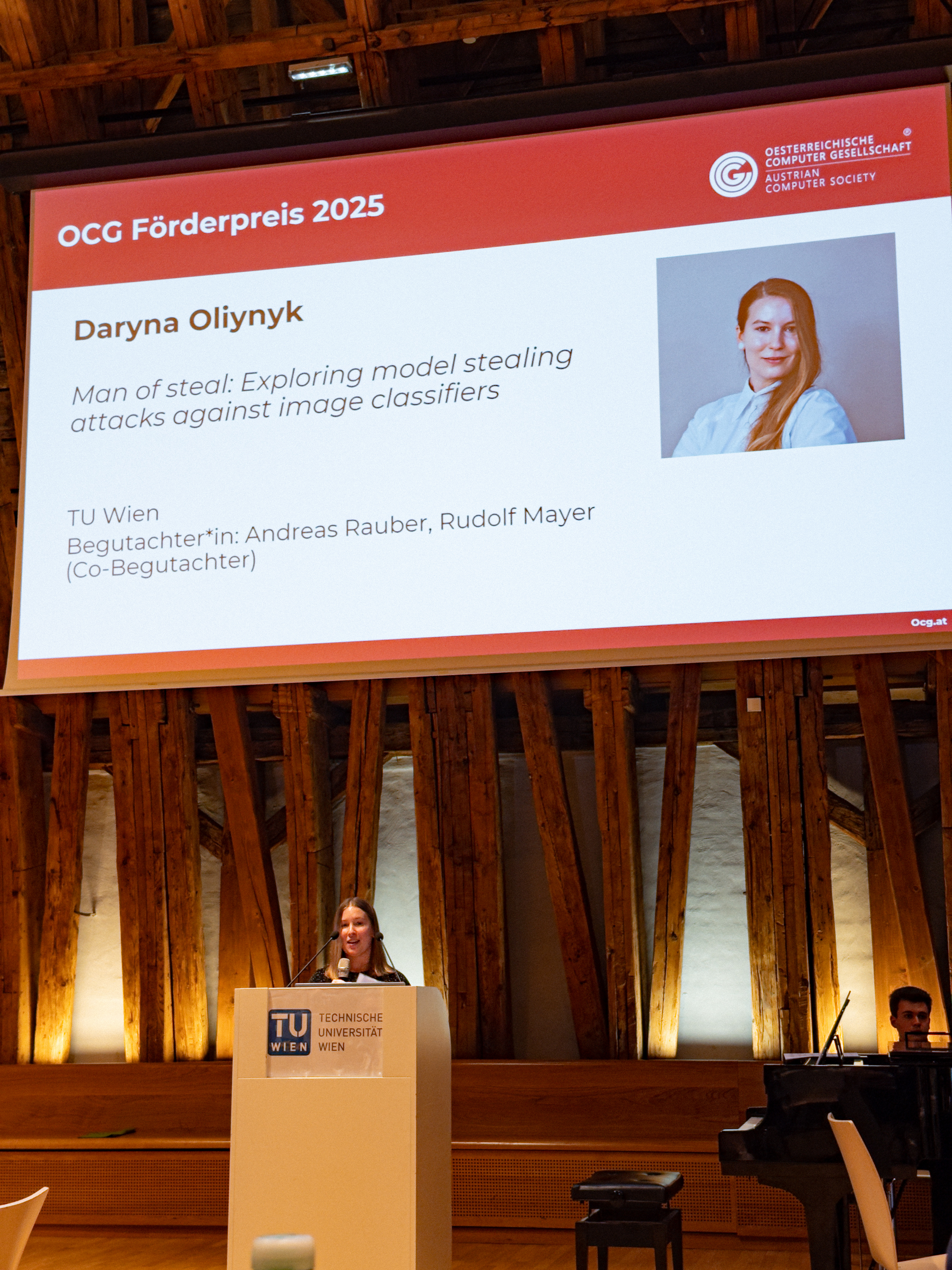 OCG Förderpreis 2025 announcement